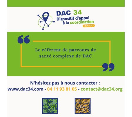 Article de presse - Le référent de parcours de santé complexe de DAC