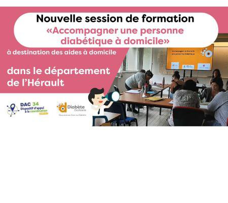 [FORMATION] - Nouvelle session « Accompagner une personne diabétique à domicile »