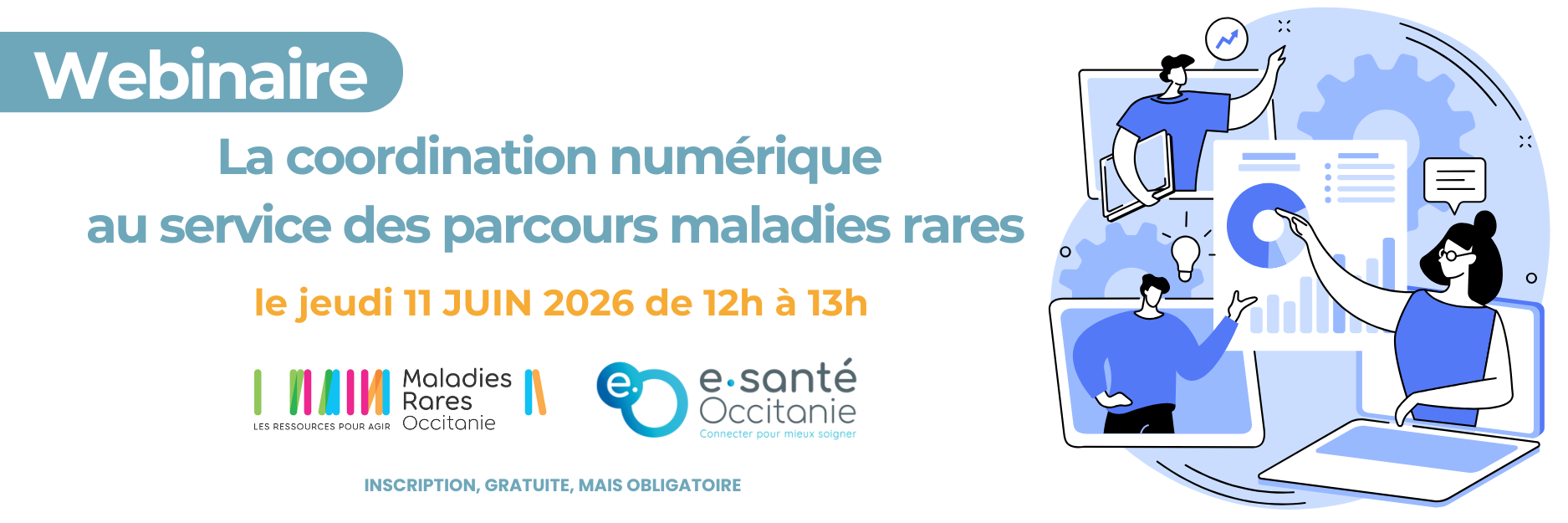 Webinaire la coordination numérique au service des parcours maladies rares