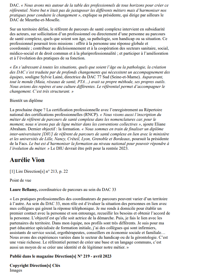 Article référent parcours de santé complexe de DAC page 2